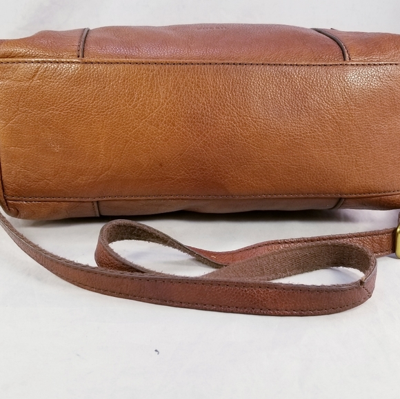 FOSSIL MADDOX REVIVAL TOTE SHOPPER PURSE SHOULDER BAG BROWN LEATHER - Picture 6 of 10